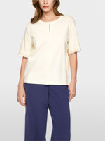 Load image into Gallery viewer, bright ecru elegant T-Shirt
