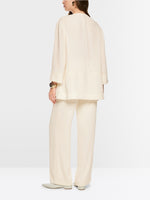 Carregar imagem no visualizador da galeria, bright ecru tunic-style blouse
