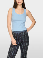 Load image into Gallery viewer, niagara mist stretch cotton top
