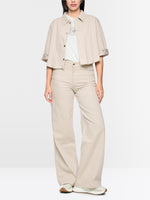 Load image into Gallery viewer, smoke WARRI wide-cut jeans
