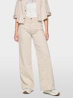 Load image into Gallery viewer, smoke WARRI wide-cut jeans
