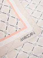 Carregar imagem no visualizador da galeria, smoke Silk-cotton blend printed scarf

