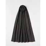 Carregar imagem no visualizador da galeria, dark silver Micro-sequin stole
