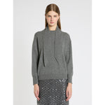 Load image into Gallery viewer, medium grey Cashmere and wool crew-neck jumper
