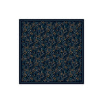 Load image into Gallery viewer, navy Wool, silk and cashmere shawl
