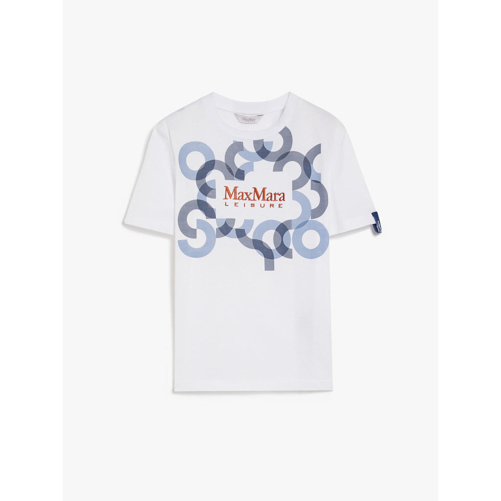 MaxMara logo optical white T-shirt