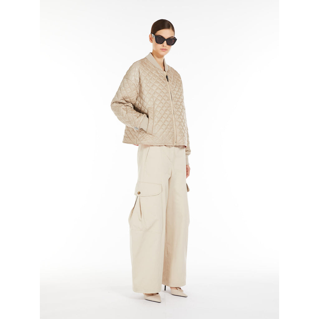 reversible padded bomber jacket