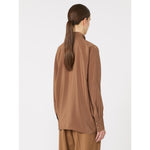 Carregar imagem no visualizador da galeria, hazelnut silk crepe de chine blouse
