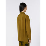 Carregar imagem no visualizador da galeria, olive green Long-sleeved shirt
