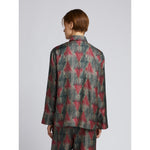 Carregar imagem no visualizador da galeria, dark grey Mannish-style shirt
