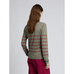 Load image into Gallery viewer, horn grey Straight-fit sweater
