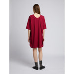 Load image into Gallery viewer, dark red short dress

