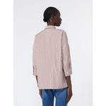 Carregar imagem no visualizador da galeria, light brown cotton poplin shirt
