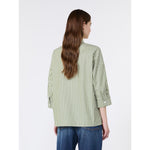 Carregar imagem no visualizador da galeria, green fine cotton poplin shirt
