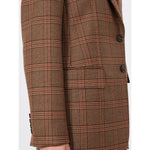 Carregar imagem no visualizador da galeria, camel Single-breasted longline blazer
