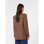 Carregar imagem no visualizador da galeria, camel Single-breasted longline blazer
