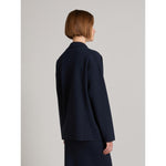 Load image into Gallery viewer, ultramarine Double-breasted knitted jacket
