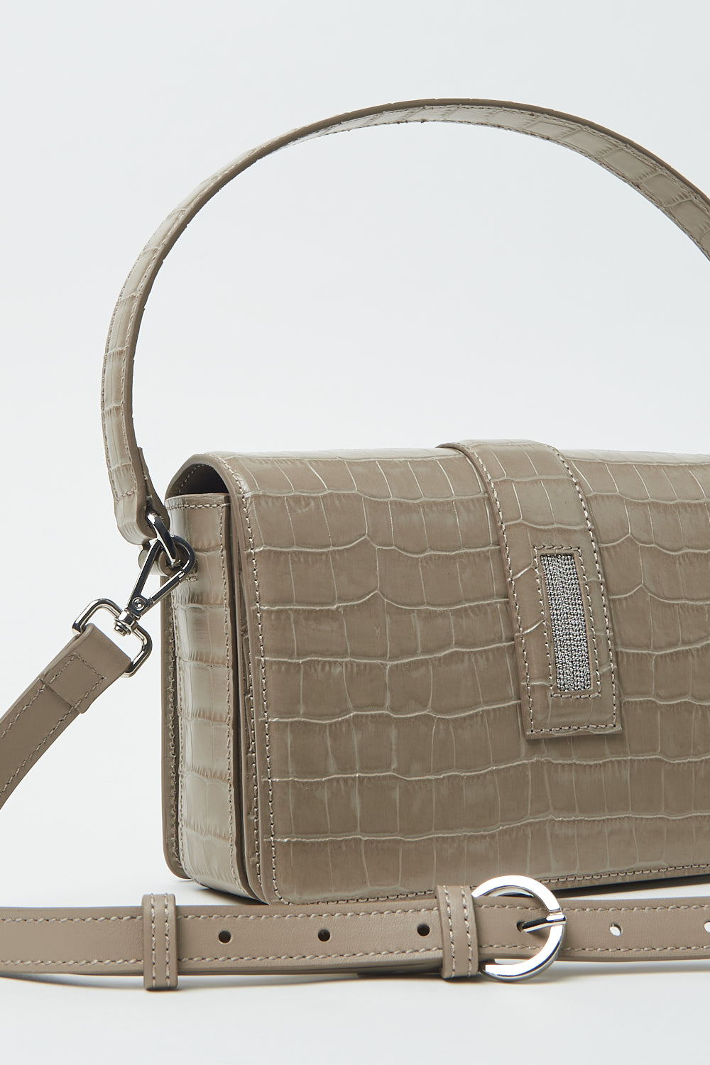 amber beige real leather bag