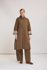 Carregar imagem no visualizador da galeria, oversized marrone coat
