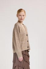 Load image into Gallery viewer, beige cardigan
