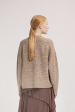 Load image into Gallery viewer, beige cardigan
