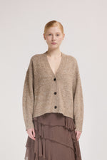 Load image into Gallery viewer, beige cardigan
