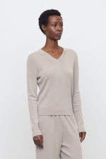 Load image into Gallery viewer, beige sweater
