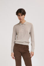 Load image into Gallery viewer, beige polo
