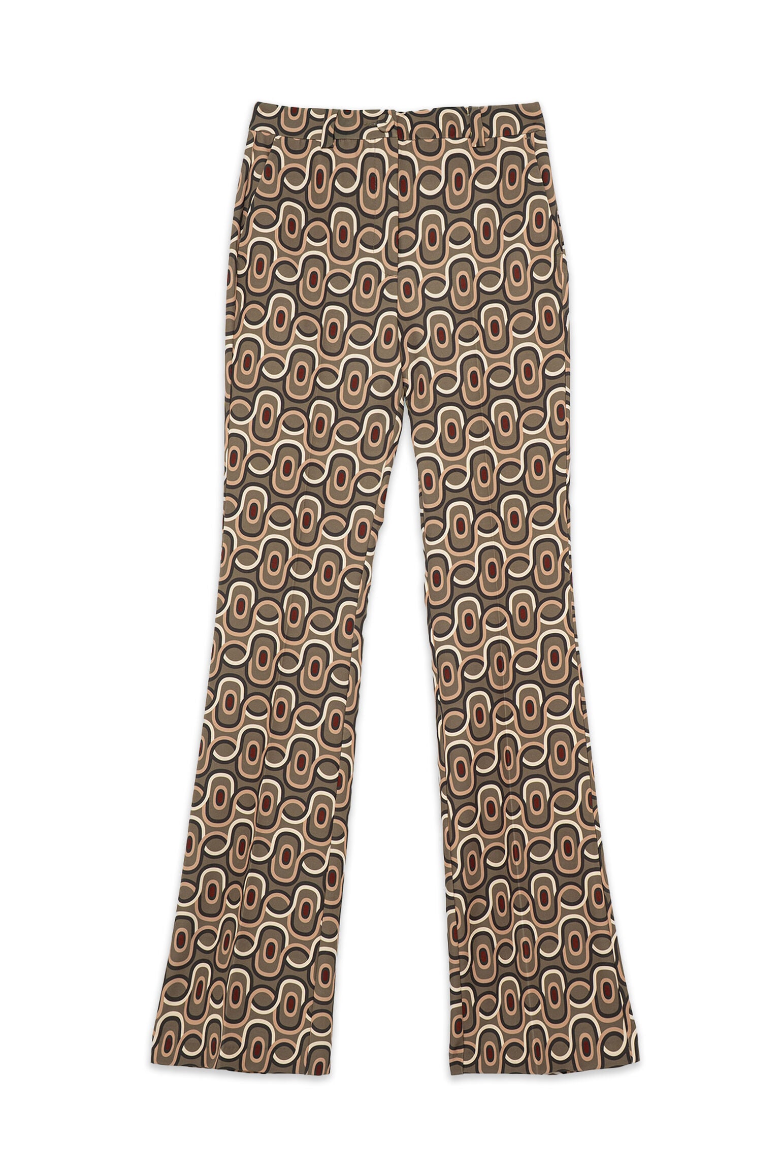 green rolling chain trousers