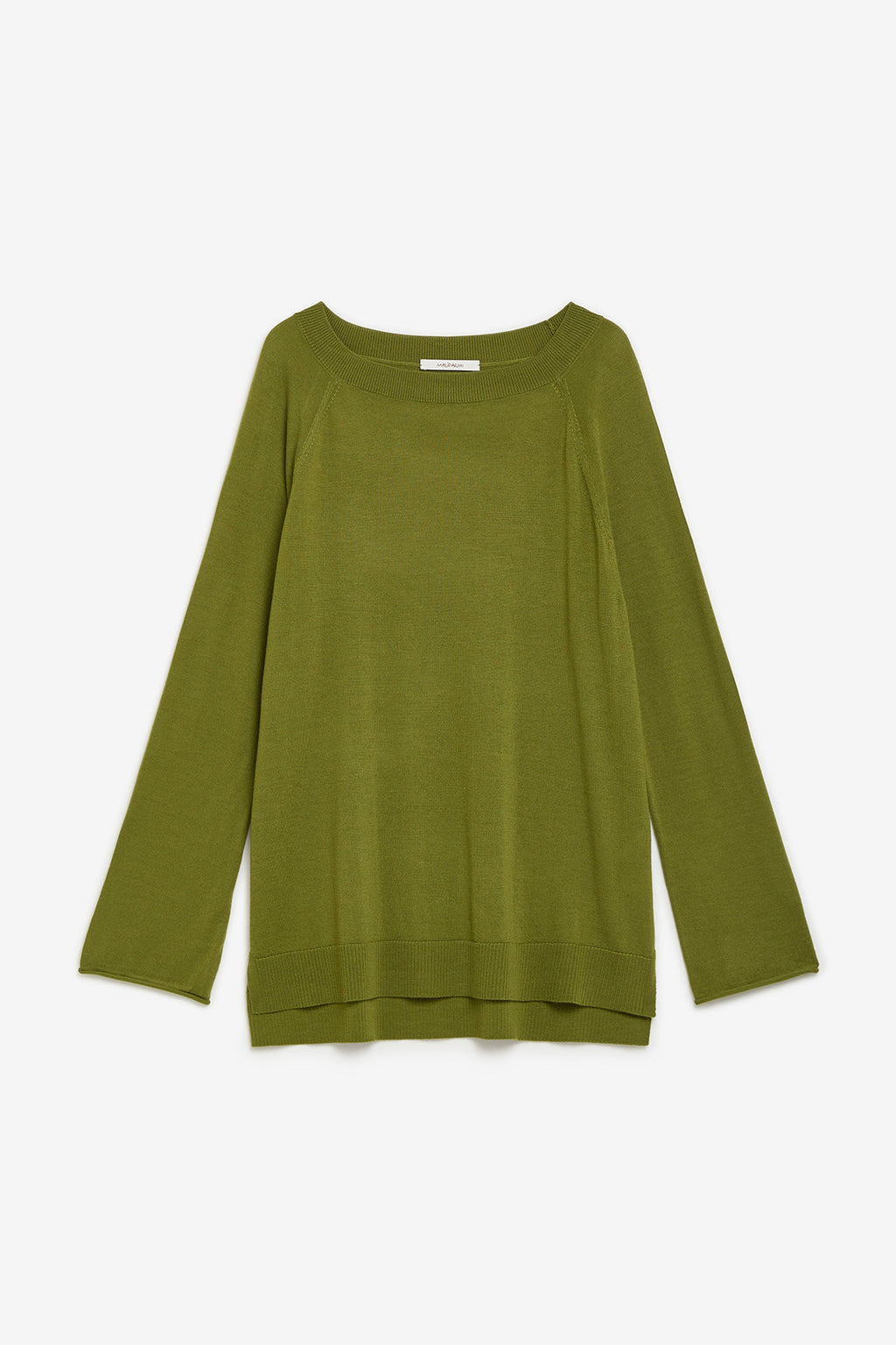 green oversize sweater