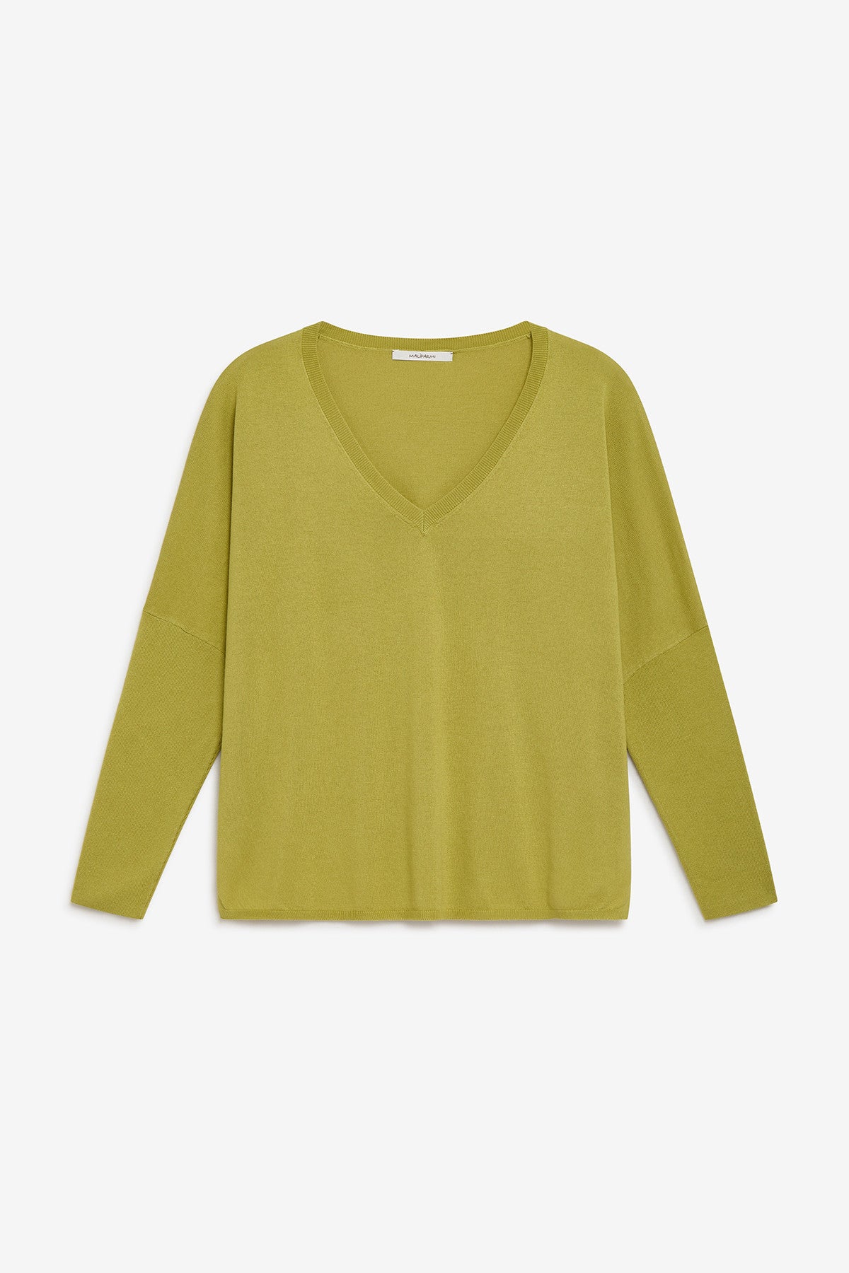 green smooth spring sweater