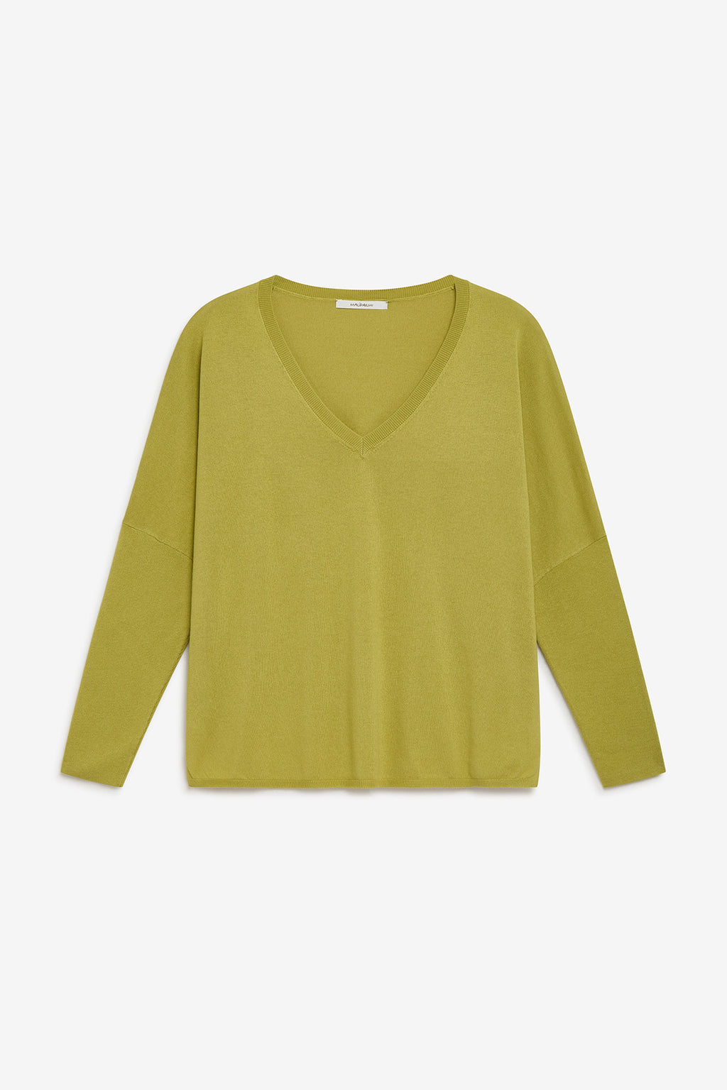 green smooth spring sweater