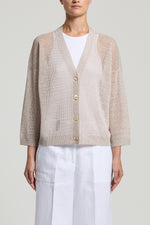Load image into Gallery viewer, Seaside sand beige tricot sweater
