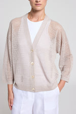 Load image into Gallery viewer, Seaside sand beige tricot sweater
