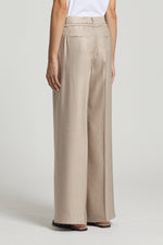 Load image into Gallery viewer, Seaside sand beige woman pants
