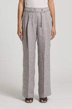 Load image into Gallery viewer, Seaside sand beige palazzo pants
