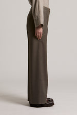 Load image into Gallery viewer, deep brown palazzo pants
