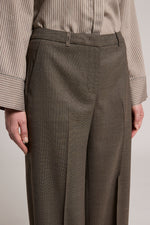 Load image into Gallery viewer, deep brown palazzo pants
