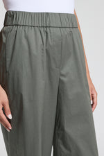 Load image into Gallery viewer, Eucalyptus green Pants with elastic waistband
