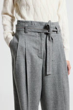 Carregar imagem no visualizador da galeria, stone grey cashmere pants
