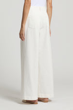 Load image into Gallery viewer, solar white woman pants
