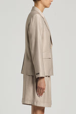 Load image into Gallery viewer, Seaside sand beige woman blazer
