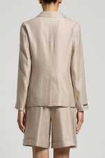 Load image into Gallery viewer, Seaside sand beige woman blazer
