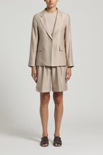 Load image into Gallery viewer, Seaside sand beige woman blazer
