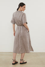 Load image into Gallery viewer, sepia long dress
