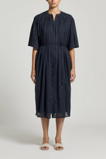 Load image into Gallery viewer, night blue woman dress
