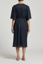 Load image into Gallery viewer, night blue woman dress
