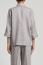Load image into Gallery viewer, Seaside sand beige linen shirt
