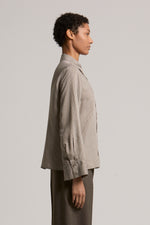 Load image into Gallery viewer, deep brown woman shirt
