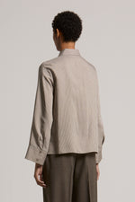 Load image into Gallery viewer, deep brown woman shirt
